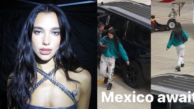 Dua Lipa en México causa sensación entre sus fans