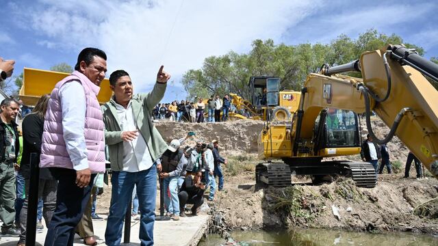 Ricardo Gallardo arranca ampliación del río Santiago