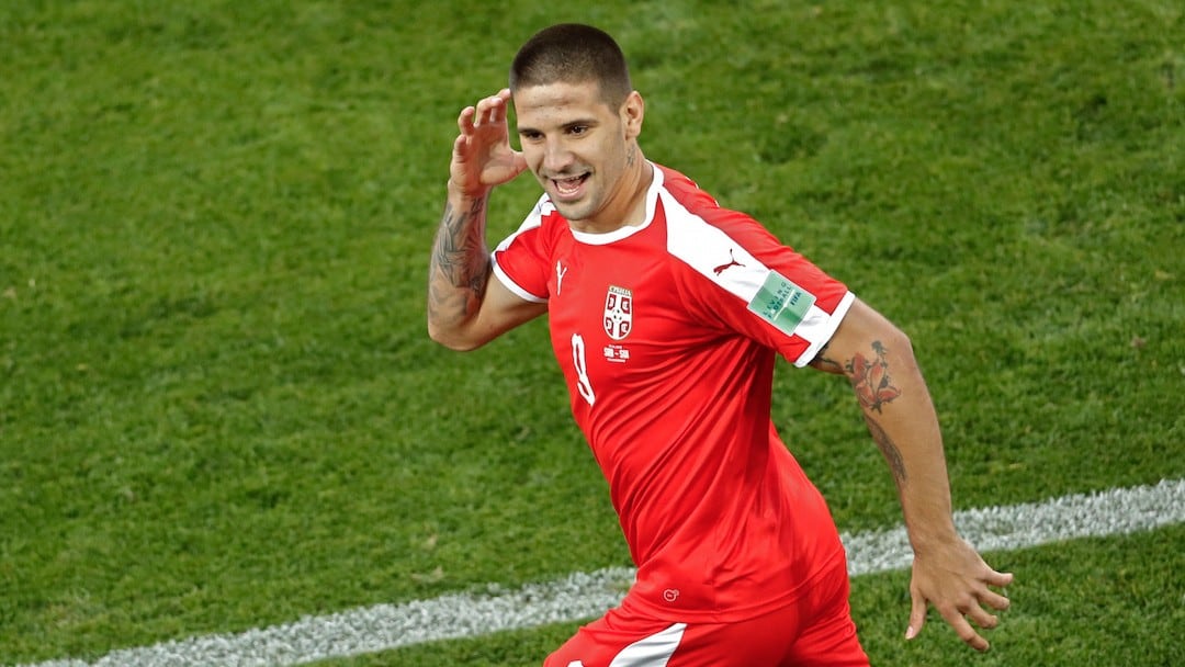 Mitrovic, autor del gol.