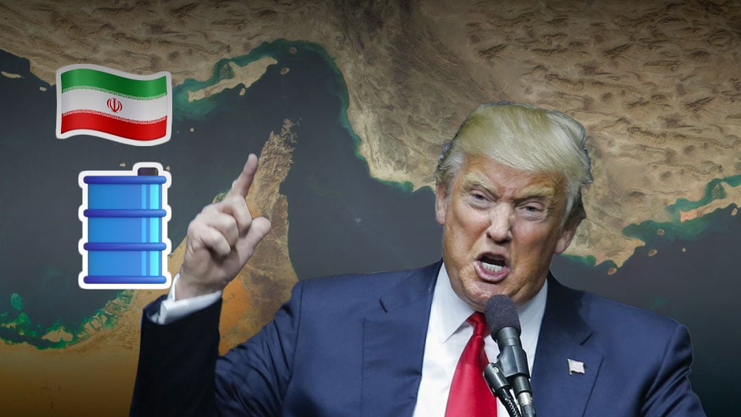 Trump advierte a Irán sobre flujo de petróleo en el Estrecho de Ormuz