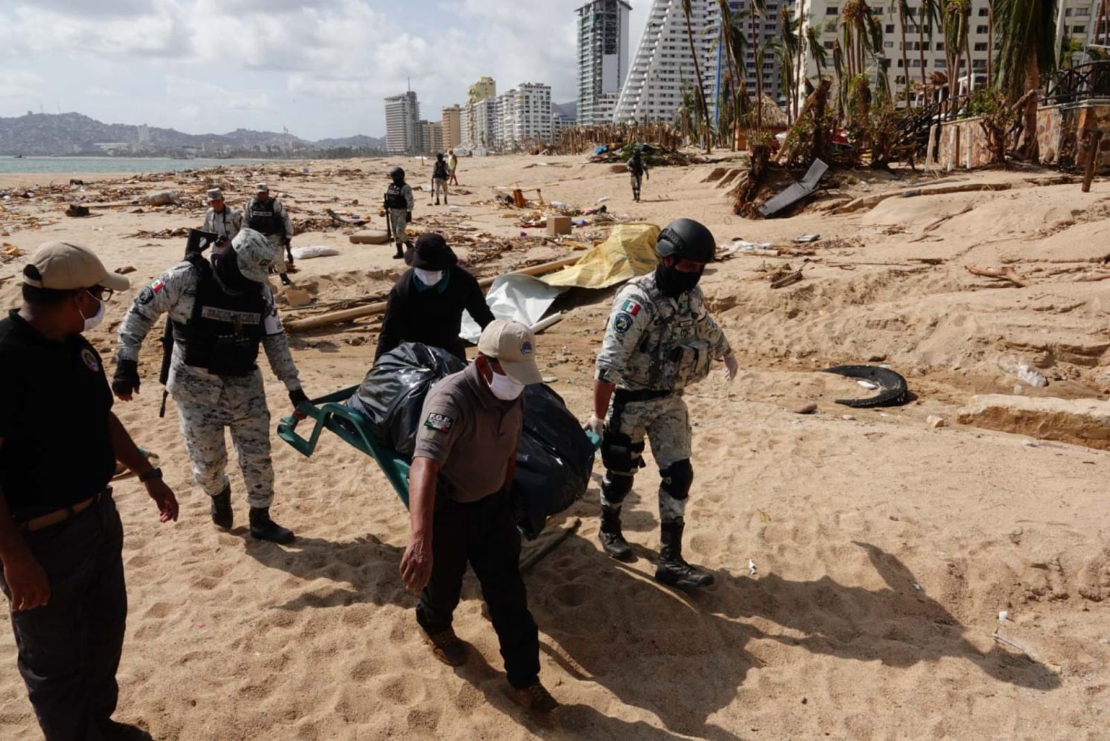 Muertes en Acapulco huracán Otis