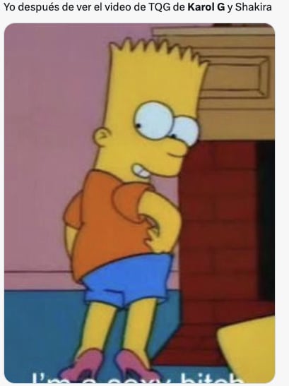 Los memes empoderados de TQG de Shakira y Karol G inundan las redes