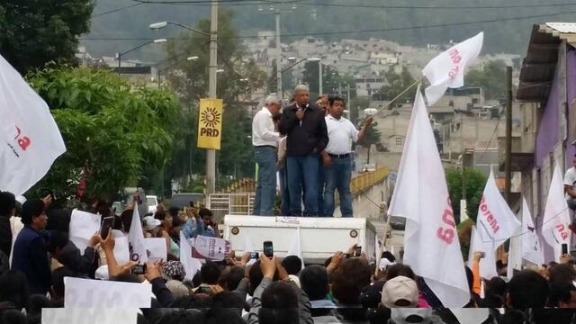 AMLO acusa a Mancera de enviar golpeadores a evento en la GAM
