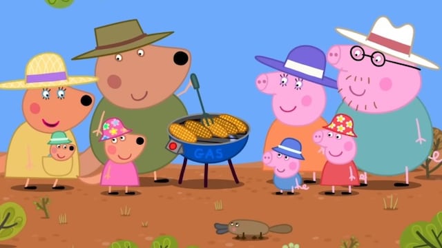 Peppa Pig de visita en Australia