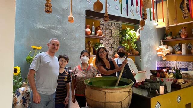 Hugo López-Gatell de vacaciones