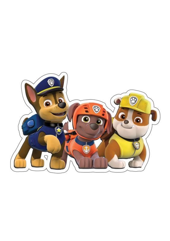 Sticker de Zuma de Paw Patrol