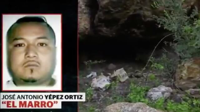 Cueva donde se esconde El Marro.