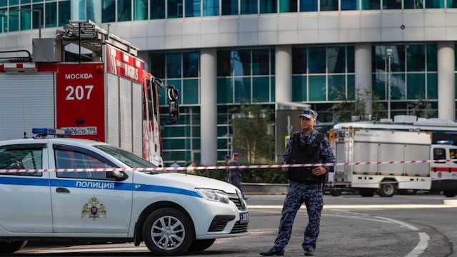 Moscú sufre duro ataque con drones