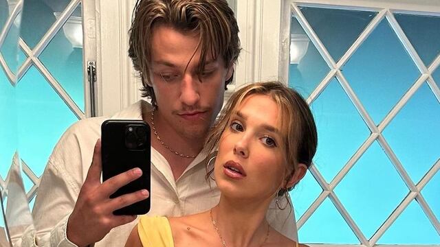 Millie Bobby Brown y su novio Jake Bongiovi