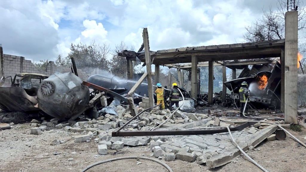 Explosión de pipa en Tepeaca deja tres lesionados, informa Alejandro Armenta