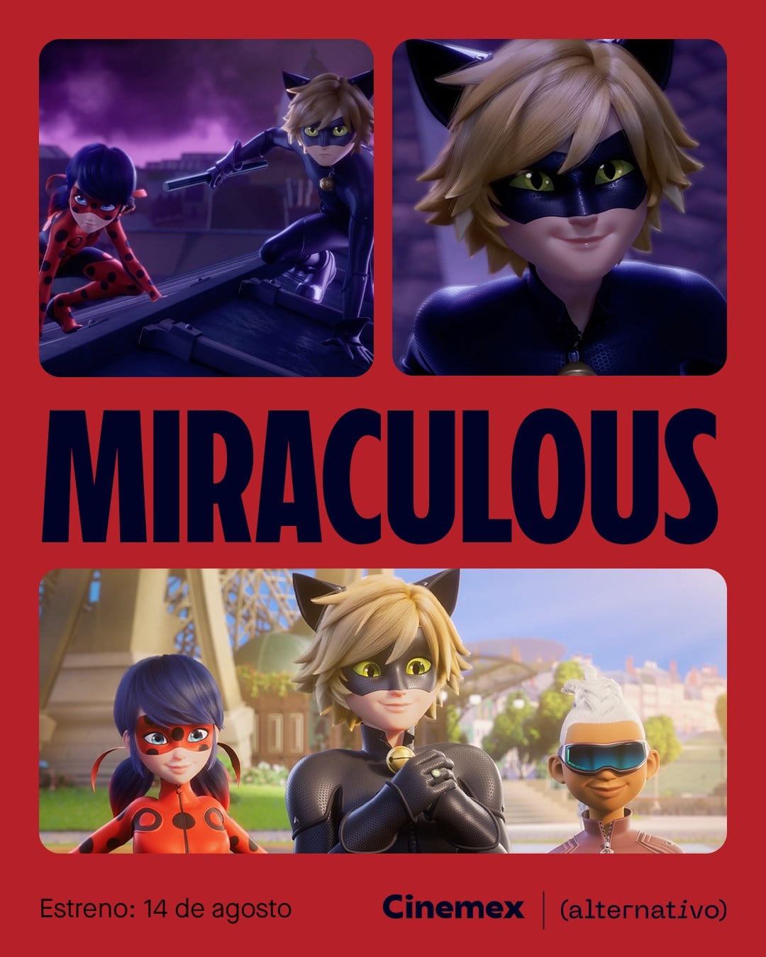 Miraculous: Las Aventuras de Ladybug en Cinemex