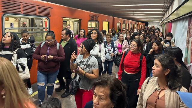 Desalojan tren del Metro CDMX de Línea 3 por revisión de vías