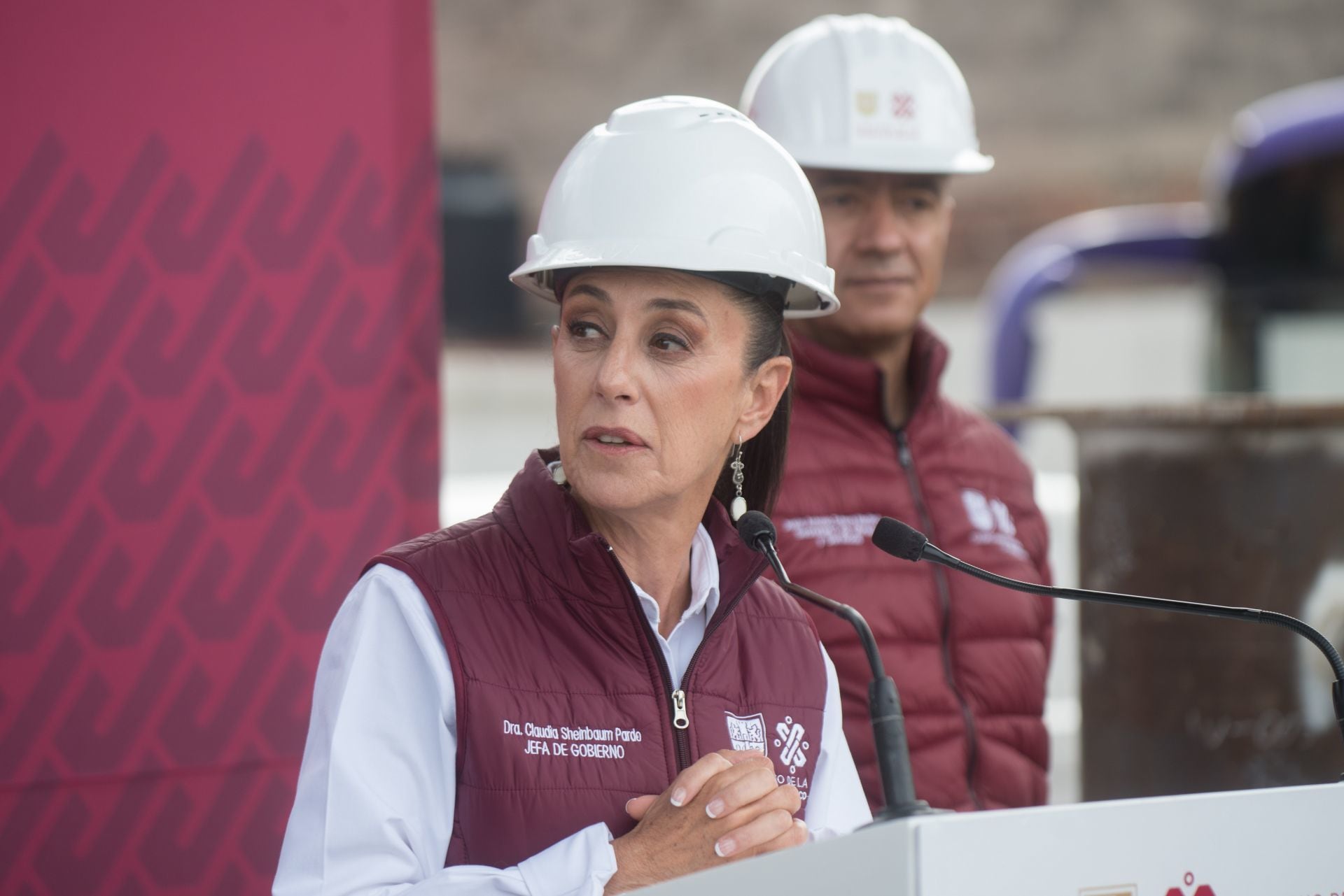 Claudia Sheinbaum y Jesús Esteva
