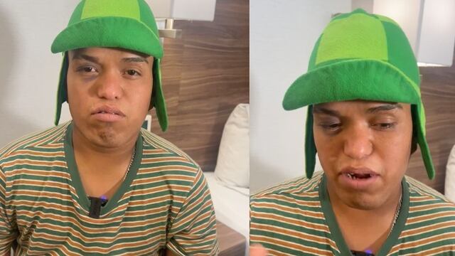 Medio Metro aparece golpeado