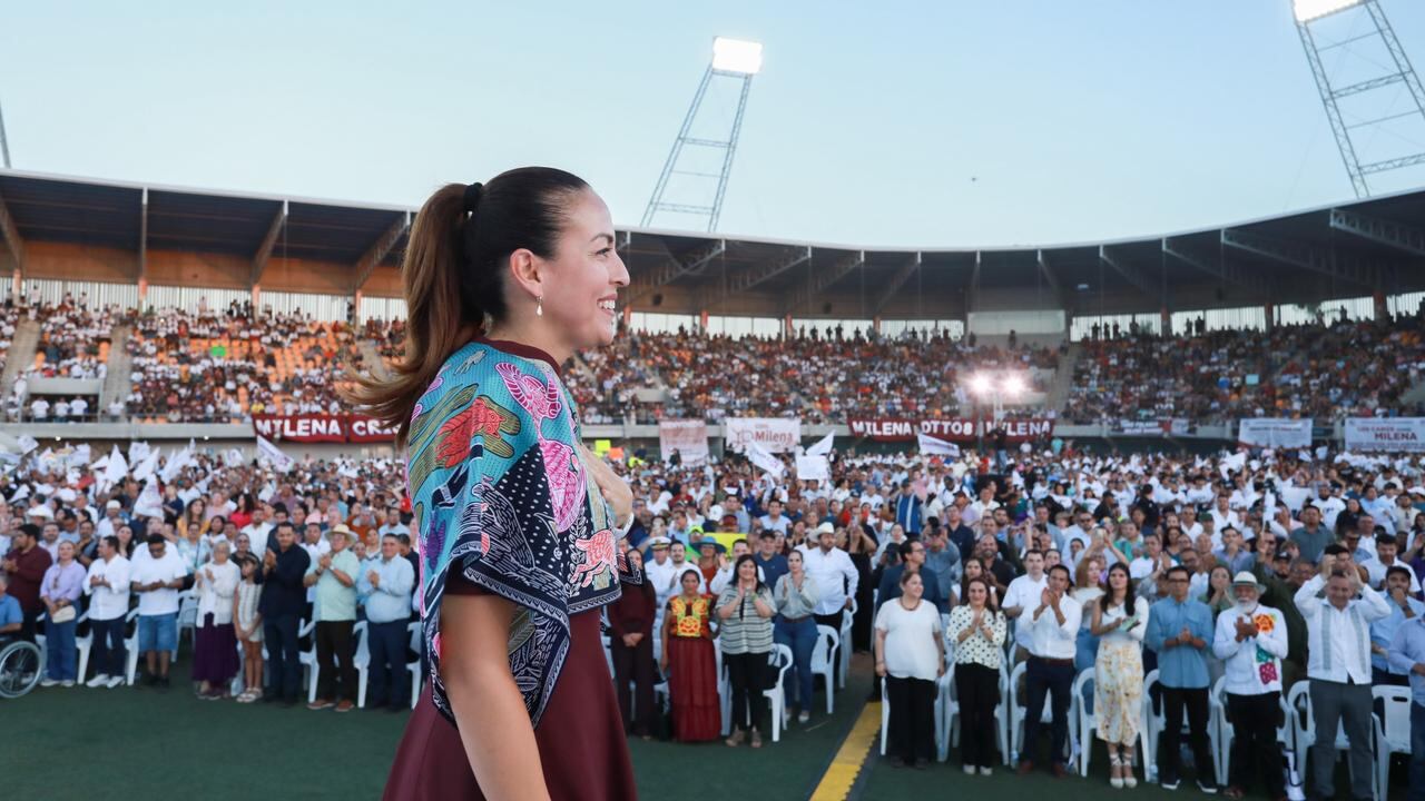 Milena Quiroga reúne a más de 10 mil personas y fortalece respaldo rumbo a Baja California Sur