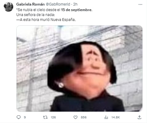 Memes por el 15 de septiembre