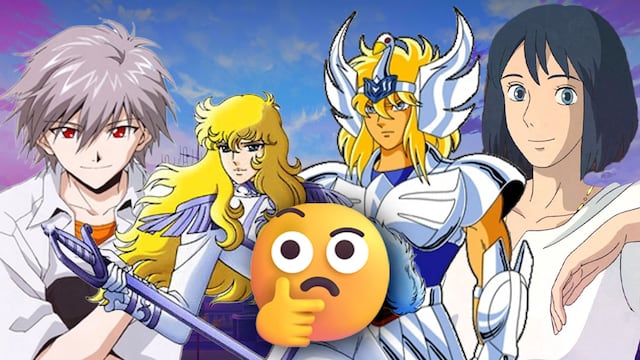 Howl, Hyoga, Lady Oscar y Kaworu Nagisa