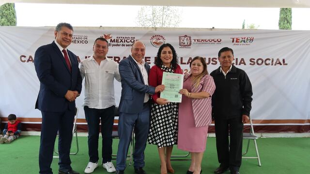 Cierra Caravana por la Justicia Social en Texcoco