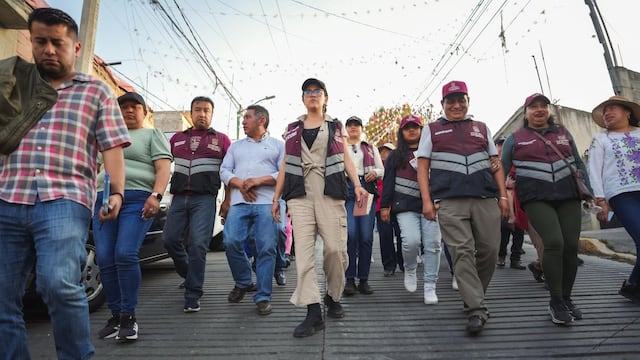 Gaby Osorio refuerza seguridad en Magdalena Petlacalco