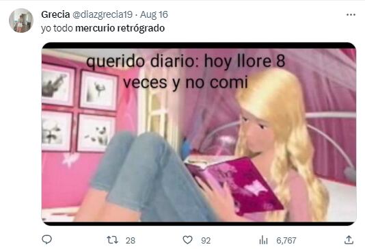 Memes por Mercurio Retrógrado