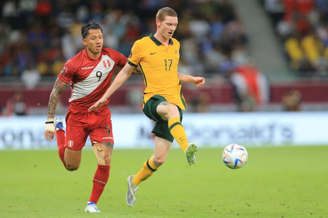 La Selección de Australia y la Selección de Perú jugaron por un boleto a Qatar 2022.