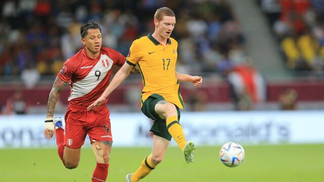 La Selección de Australia y la Selección de Perú jugaron por el boleto a Qatar 2022.