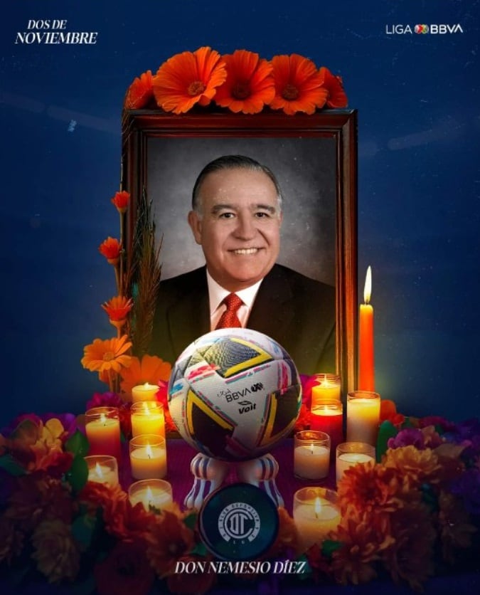 Liga MX confunde a Nemesio Diez con su hijo