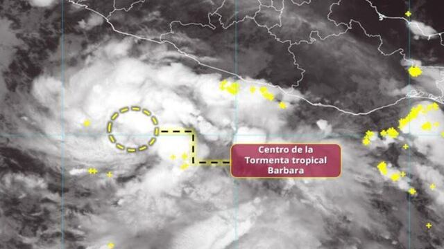 Tormenta Tropical Bárbara
