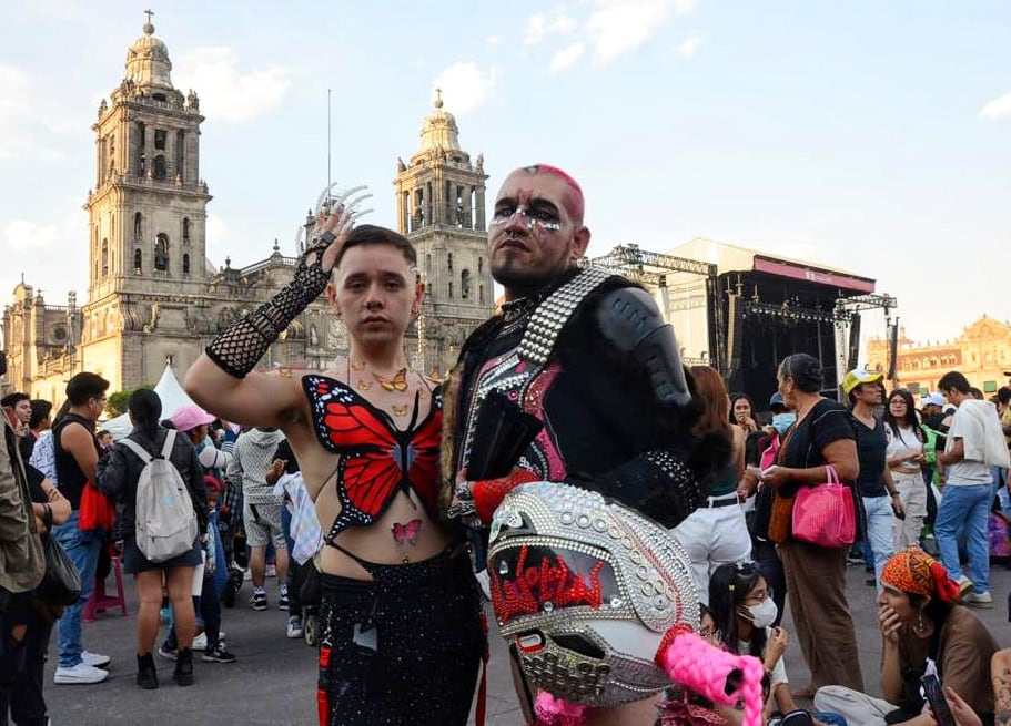 Concierto de Rosalía en el Zócalo del 28 de abril de 2023