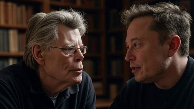 Stephen King habla de Charlie Kirk y Elon Musk le llama mentiroso