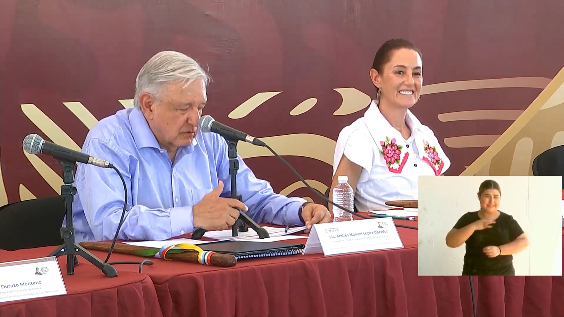 AMLO y Claudia Sheinbaum: Plan de Justicia para el Pueblo Yaqui