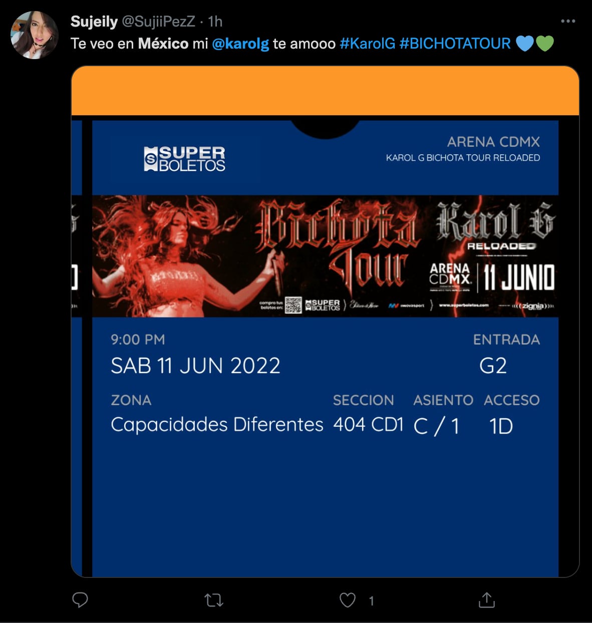 Karol G provoca memes y festejos por la venta de sus boletos en la Arena Ciudad de México