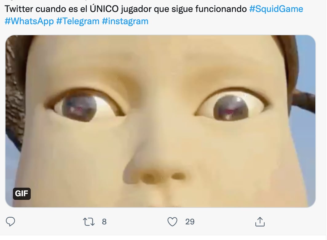 Memes sobre la caída Whatsapp, Instagram y Facebook