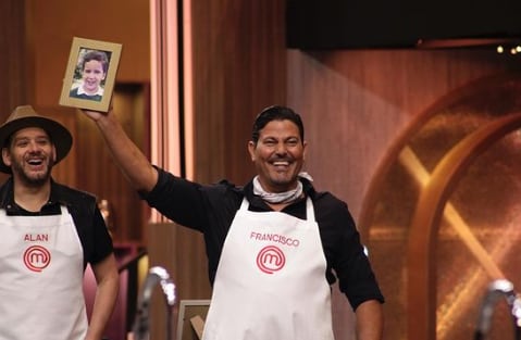 Francisco Gattorno en MasterChef Celebrity