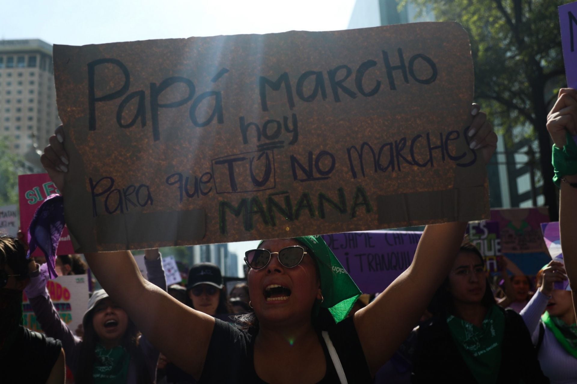 Marcha en la CDMX 8 de marzo