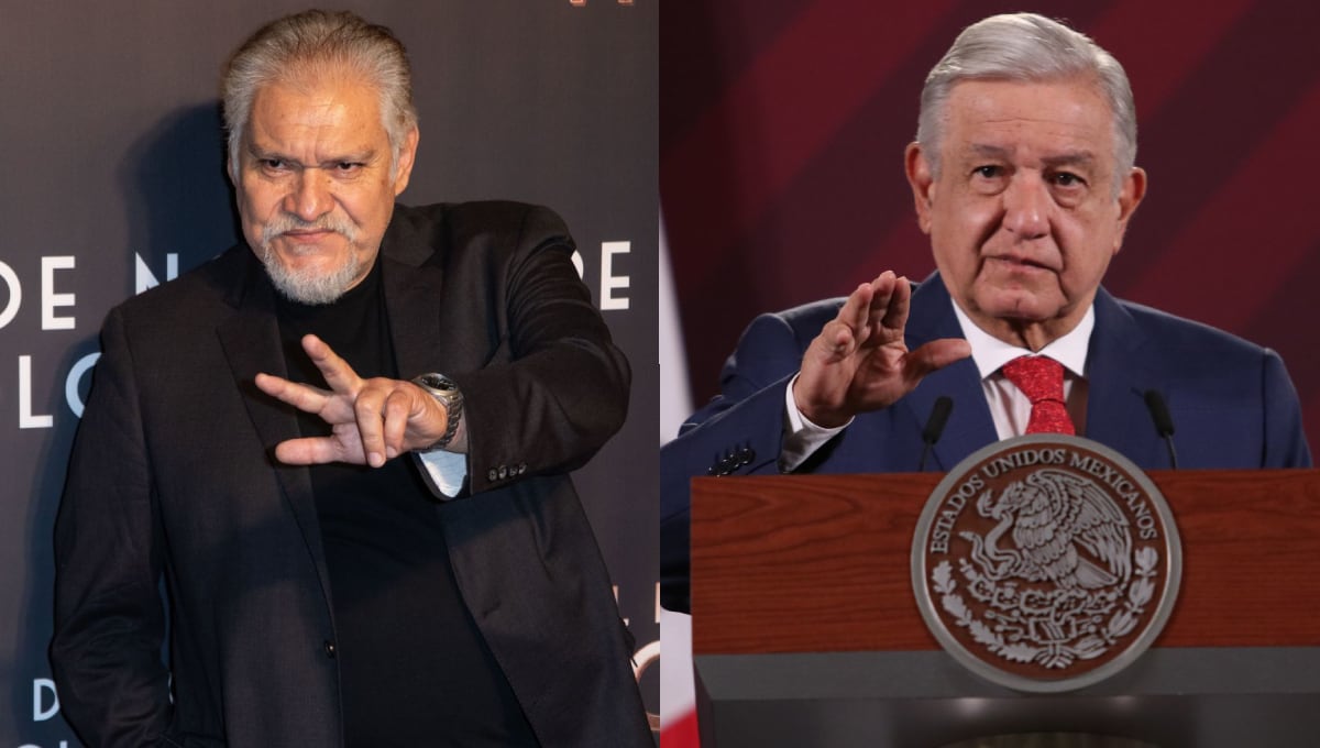 Joaquín Cosío y AMLO