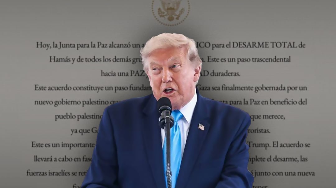 Casa Blanca difunde comunicado de la Junta para la Paz sobre el desarme total de Hamás