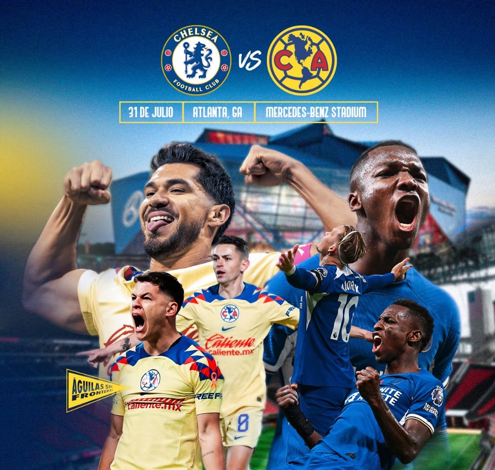 América vs Chelsea en Atlanta