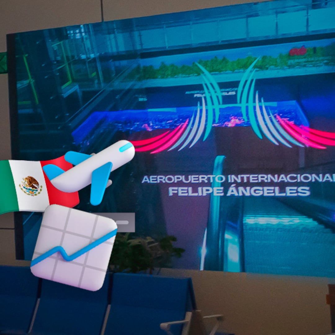 La realidad sobre la cancelación de 13 rutas en el AIFA