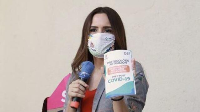 Clara Luz anunció ayer que superó el Covid