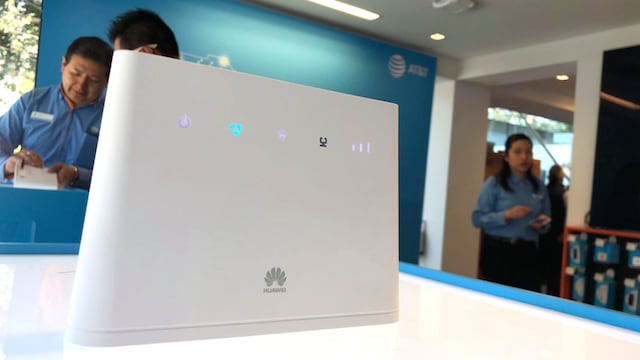 Módem HUAWEI B310 utilizado en el nuevo servicio AT&T Internet en Casa.