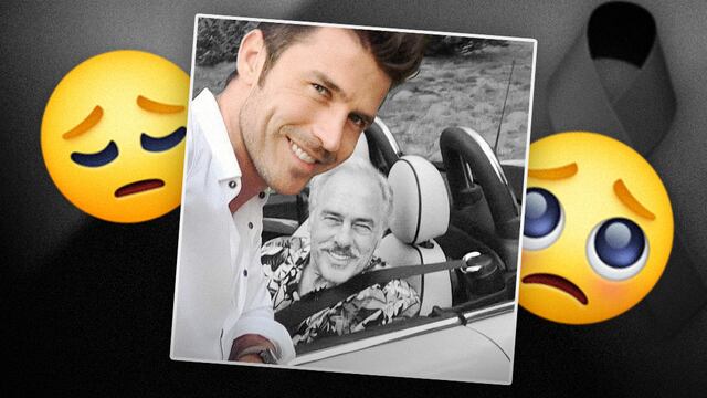 Leonardo García despide a su papá, Andrés García