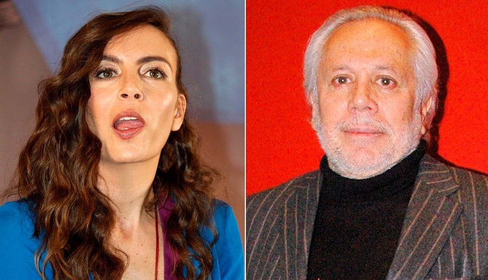 Sasha Sokol y Luis de Llano