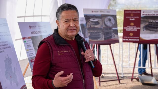 Julio Menchaca destinó 114 mdp para el Valle del Mezquital