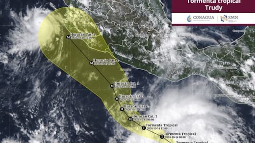 Semar cierra la navegación en Acapulco y Puerto Marqués ante la tormenta tropical Trudy