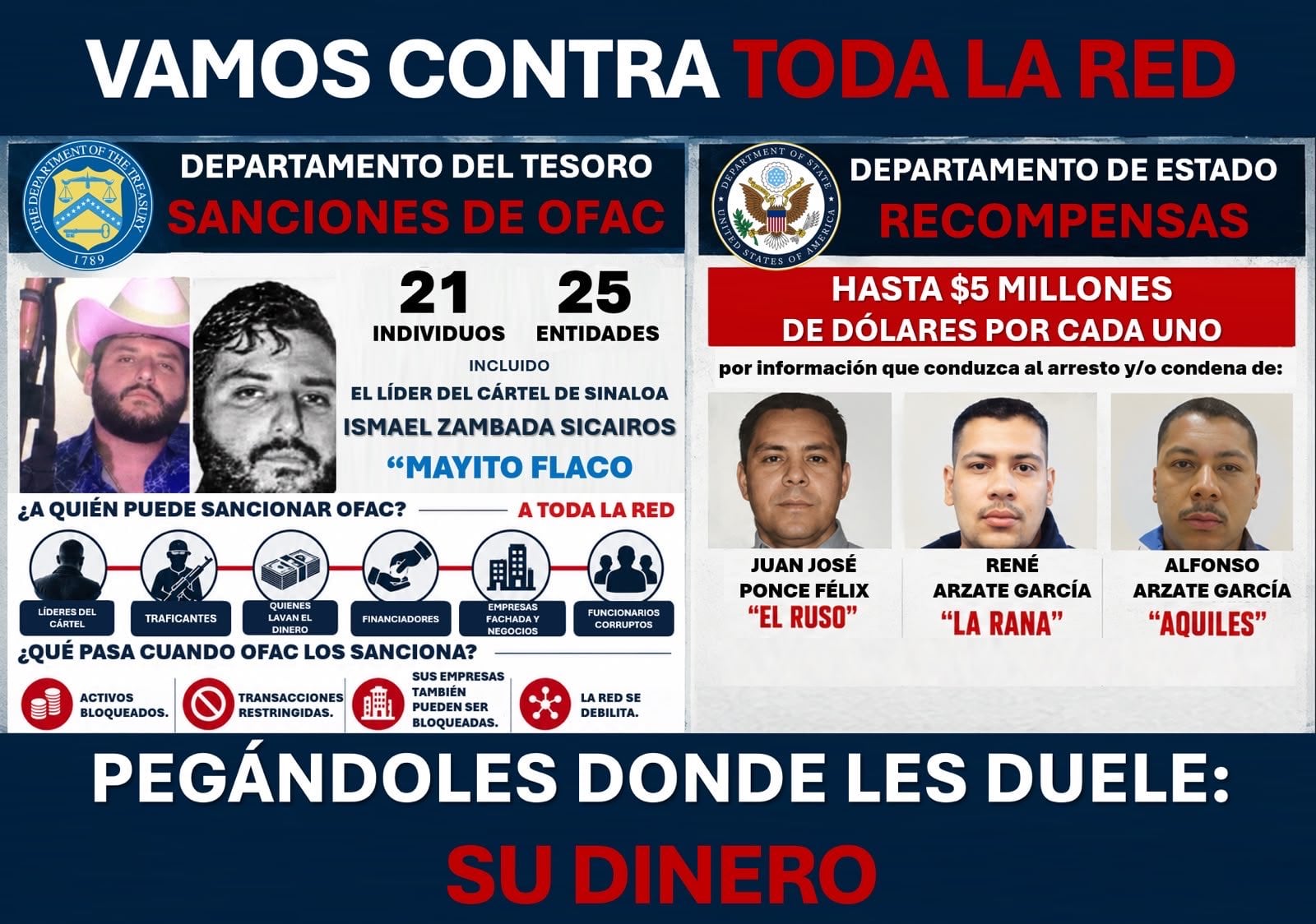 Ronald Johnson: “Vamos contra toda la red” del Mayito Flaco