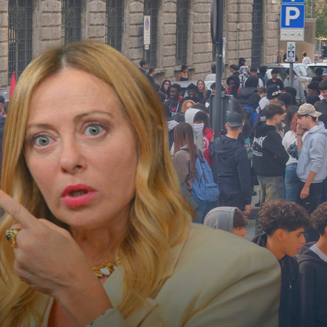 Giorgia Meloni endurece las medidas contra menores tras protestas en Italia