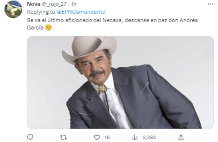 Memes muerte de Andrés García