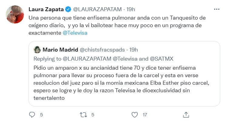Laura Zapata no cree en la enfermedad de Laura Bozzo