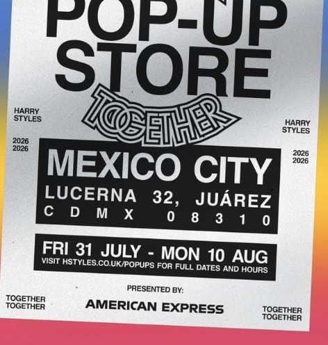 Pop-up store de Harry Styles en CDMX